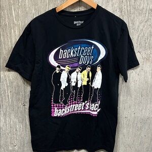 Backstreet Boys Backsteet’s Back Black Graphic T-Shirt - M 38/40